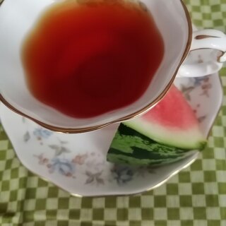 スイカ紅茶